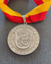 Vorderseite der Medaille
